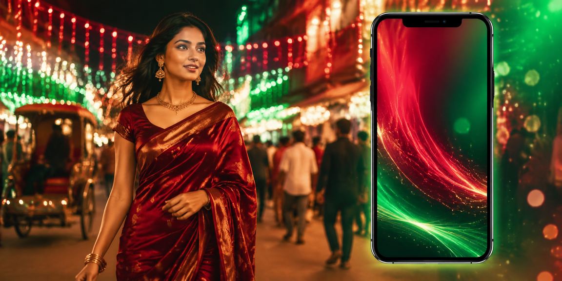 নারায়ণগঞ্জে ক্যাসিনো অ্যাপে লাল সবুজ থিমে খেলছেন খেলোয়াড়